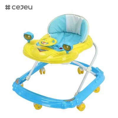 CJ-BLM-314 Babywalker Multifunktionaler Anti-O-Bein Anti-Umsturz Klappwagen 6-18 Monate Baby Start