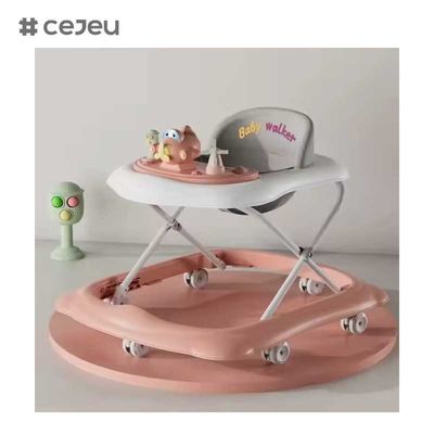 CJ-BDW-101 Klappbare Babywalker mit Stummrädern Kunststoffmusik Zeichentrickfilm Babywalker mit Musik/Wirbelrädern Babywalker für China