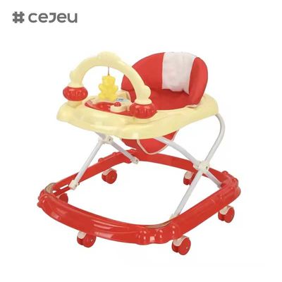CJ-BLK-613 Hot-Selling-Spielzeug Baby-Walker mit 3 höhenverstellbaren Ebenen und hoher Rückenlehne für Komfort und Unterstützung
