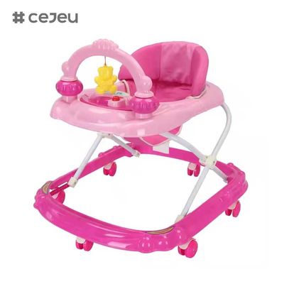 CJ-BLK-613 Hot-Selling-Spielzeug Baby-Walker mit 3 höhenverstellbaren Ebenen und hoher Rückenlehne für Komfort und Unterstützung