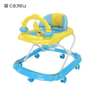 CJ-BLK-613 Hot-Selling-Spielzeug Baby-Walker mit 3 höhenverstellbaren Ebenen und hoher Rückenlehne für Komfort und Unterstützung