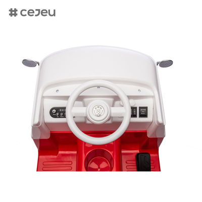CJ-XB-1128 2025 Neue Lizenz ID.Buzz Minibus Elektroauto Babyfahrt auf dem Auto Lizenz Volkswagen VW Bus Elektrofahrt auf den Bussen Spielzeugfahrzeug für 2-4 Jahre