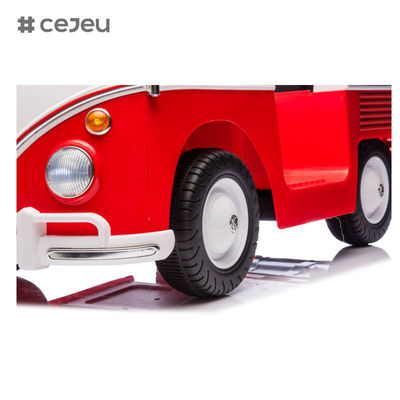 CJ-XB-1128 2025 Neue Lizenz ID.Buzz Minibus Elektroauto Babyfahrt auf dem Auto Lizenz Volkswagen VW Bus Elektrofahrt auf den Bussen Spielzeugfahrzeug für 2-4 Jahre