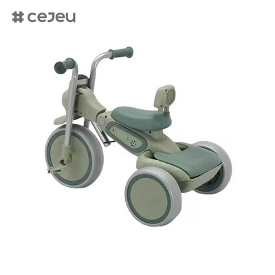 CJ-BY-117 Kinder-Baby-Dreiräder mit Lichtern und Musik, zusammenklappbar, Fabrikpreise, Großhandel, bequemer Transport