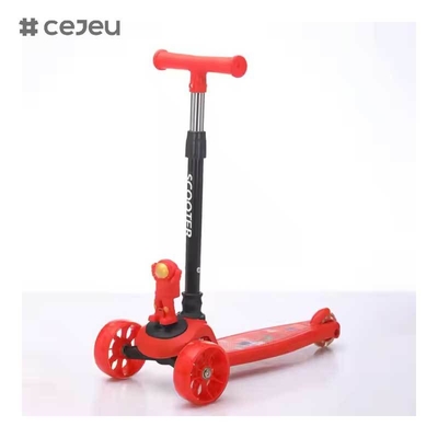 CJ-YLKB-808 2025 Heiß verkaufter kleiner Astronaut Elektroroller für Kinder Drei PU-Radlicht und Musik Sprunghaftes und billiges Tanzprodukt