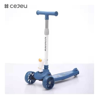 CJ-YLKB-808 2025 Heiß verkaufter kleiner Astronaut Elektroroller für Kinder Drei PU-Radlicht und Musik Sprunghaftes und billiges Tanzprodukt