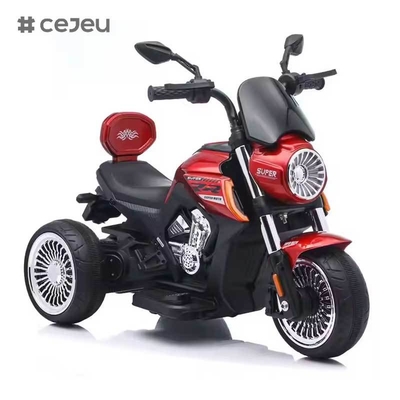 CJ-JM-3189 Warmverkauf Wiederaufladbare Batterie Kinder Dreirad Elektrische Fahrt auf dem Auto Spielzeug für Kinder von Motorrad inspiriert