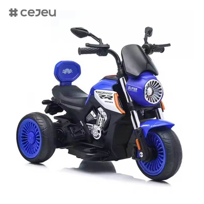 CJ-JM-3189 Warmverkauf Wiederaufladbare Batterie Kinder Dreirad Elektrische Fahrt auf dem Auto Spielzeug für Kinder von Motorrad inspiriert