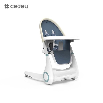 CJ-LL-MY-08 4 in 1 Multifunktionaler Baby-Schaukel Elektrischer Schaukelstuhl Höhenanpassung Baby-Hochstuhl Neues Design Luxus Multifunktionaler 4 in 1 Klappbarer Baby-Fütterstuhl Hoher Stuhl Baby-Fütterung Rattan Kinder