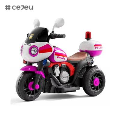 CJ-NT-966 Altersgruppe 3-7 Batteriebetriebene elektrische Dreirad für Kinder Motorrad Plastikspielzeug für Jungen und Mädchen