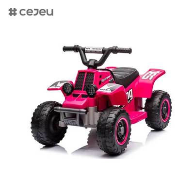CJ-JS-511 Kinder-ATV Elektroauto zum Aufsitzen - Elektrisches Kinderauto mit Fernbedienung und Licht für Jungen und Mädchen