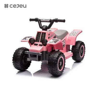 CJ-JS-511 Kinder-ATV Elektroauto zum Aufsitzen - Elektrisches Kinderauto mit Fernbedienung und Licht für Jungen und Mädchen