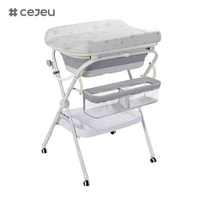 CJ-QC6605-1 All-in-One-Tisch für Neugeborene, Babysitter, Badezimmer, Waschmittel für Mobilzeuge, Windeln, Babybadezeuge, Großhandel