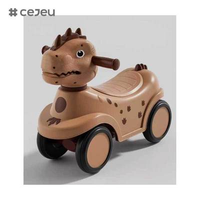CJ-BNQ-609 Kinder-Vierrad-Spielzeugauto für Kinder Kleinkind-Kinderwagen 1-3 Jahre altes Babyauto mit Schiebe- und Schaukel-Babyauto