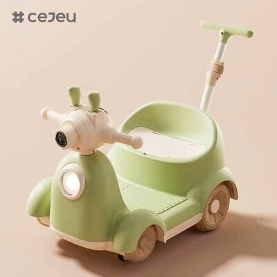 CJ-TM-019 Gegenwind-Blasenblasfunktion / 6V 4,5A * 1 380*2 Früherziehungsfunktion / Musik / Geschichten / Batteriestandsanzeige / Mit Griff