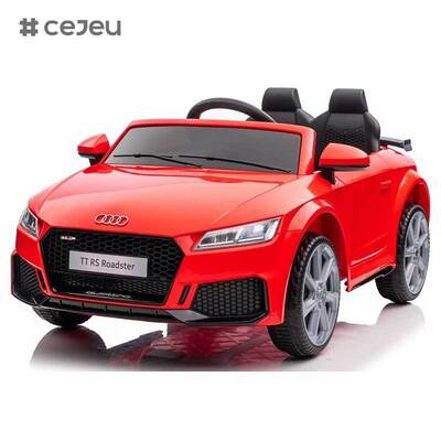 CJ-XH-JC323 Licensed Audi TTRS Ride-On Toy Electric Remote Control Battery Operated Car for Kids Plastic Material 4 Wheels