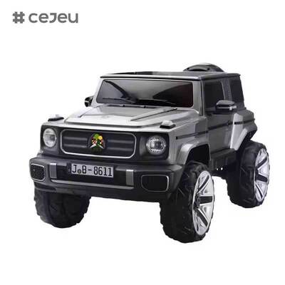 CJ-JB-8611 Super 2-Sitzer Kinder-Rutschautos, Unisex, 12 V, elektrisches Kinderauto, wiederaufladbar, Mercedes-Kinderauto
