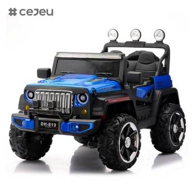 CJ-CHBB-DH-819 Hochwertiges ABS Kinder Fahrbare Elektroauto Batterie Betrieben Vierradantrieb Offroad Auto Altersgruppen 5-7 USB Nachbestellungsrate 66%