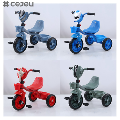 CJ-BDW-1102 Fabrikdirektverkauf Cartoon-förmiges Baby-Dreirad mit Licht und Musik Kunststoffmaterial für 2-7 Jahre