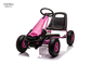 5KM/H 5-jährig-rosa Pedal-Gokart 11.7KG mit vier aufblasbaren Rädern