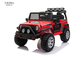 Elektrischer EN71 rosa batteriebetriebener Jeep 3.6KM/HR mit Schirm MP4