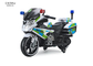 Polizei-Motorrad-Fahrt der Kind12v elektrische auf Licht-Horn